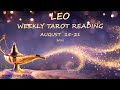 Leo Weekly Tarot Reading ~ August 15-21, 2022 ~ MANIFESTING MONEY/INCOME...SEEING 555 LATELY LEO??