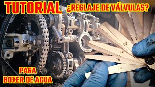 TUTORIAL ¿Cómo comprobar el reglaje de válvulas de moto BMW boxer de agua?