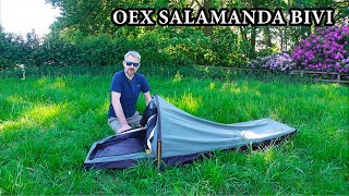 First look at the OEX Salamanda Bivi  Best budget hooped bivi?