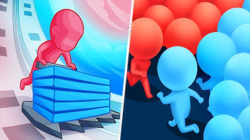 Satisfying Mobile Games 2023 - Stack Colors, Count Masters, Juice Run,A-Z Run, Blob Runner ...