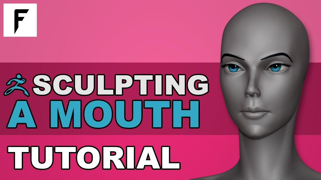 sculpting mouth zbrush