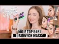 TOP 5 NAJLEPSZE TANIE MASKARY + APLIKUJĘ WSZYSTKIE NA RZĘSY