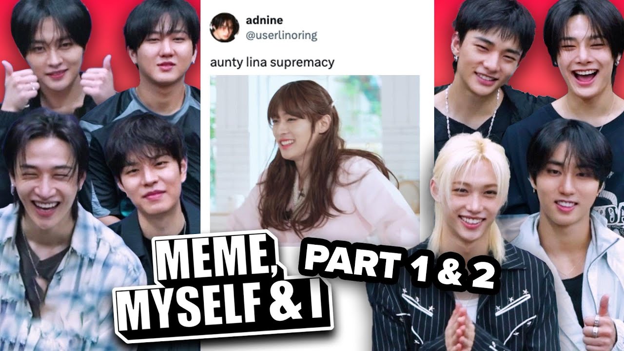 Stray Kids React To Memes Compilation! - Part 1 & 2 | 스트레이 키즈