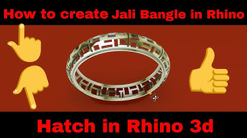 jali bangle in rhino 3d | rhino tutorial | rhino tips n tricks | CREATIVEWORLD RHINO 3D EASY JALI
