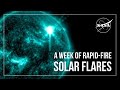 A Week of Rapid-Fire Solar Flares