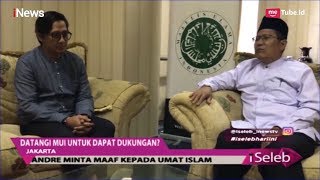 Datangi MUI, Andre Taulany Minta Maaf soal Dugaan Menghina Nabi dalam Candaan - iSeleb 06/05