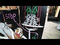Conflicto bélico de Israel y Palestina. Instalación realizada en NEW YORK, 2014 – graffiti video, trash art, urban art video