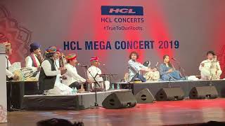 Deene Khan Manganiyars with Kaushiki Chakraborty 2 | HCL Mega Concerts 2019