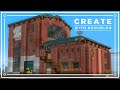 The Honeyed Apple Factory Buildings! :: Minecraft Create Mod