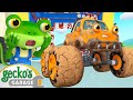 Max &amp; Molly Mudbath | Gecko&#39;s Garage | Cartoons For Kids | Toddler Fun Learning