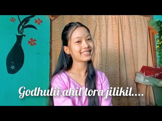 Godhuli ahil tora jilikil //Jayanta Hazarika song (cover by Astha) class=