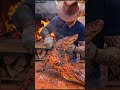 "Giant Fire Pit Roasted! 😱🔥💀"  #shorts