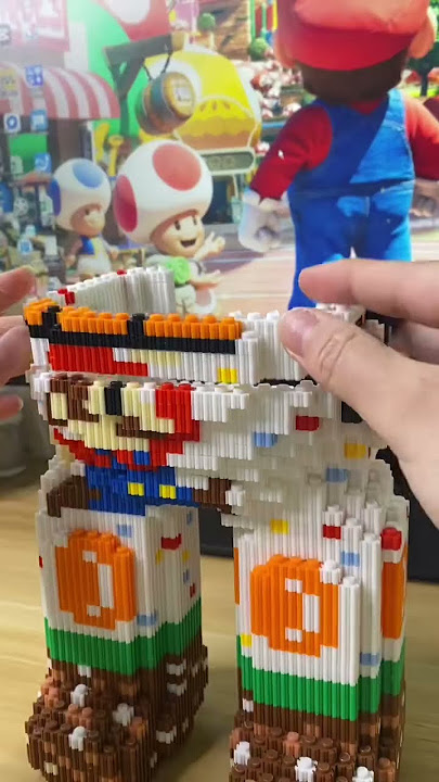 Super Mario Bear: Decoration, Gift & Building Block #neacole #buildingblocks #fok