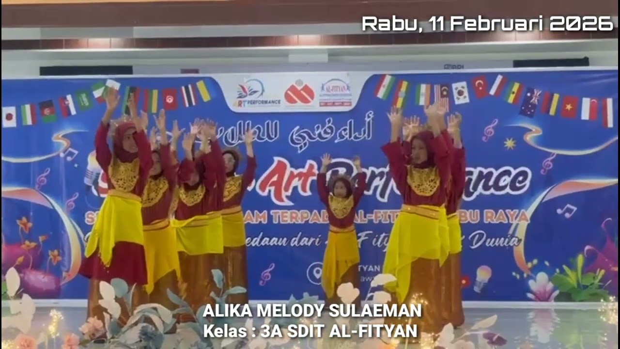 Alika Performance 3 Kali di  Acara SAP AL-FITYAN Kubu Raya