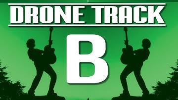 Drone Jam Track In B | Practicing Seven Melodic Minor Modes