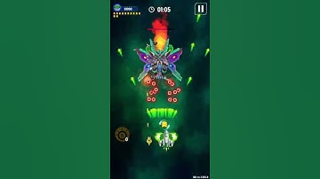 Space Shooter Walkthrough Gameplay Level 4 Boss Short