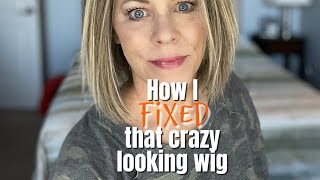 Don’t throw that crazy looking wig away!