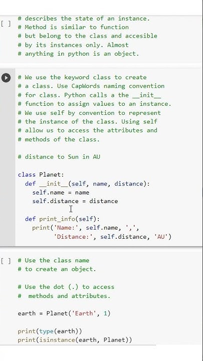 How to Define a Class and Create an Object in Python #python #education ...