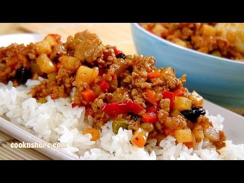 Ground Pork in Tomato Sauce