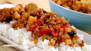 Ground pork in tomato sauce is another one of our quick and easy lunch
or dinner recipes, it can be prepared about 40 minutes. great served
up over ...