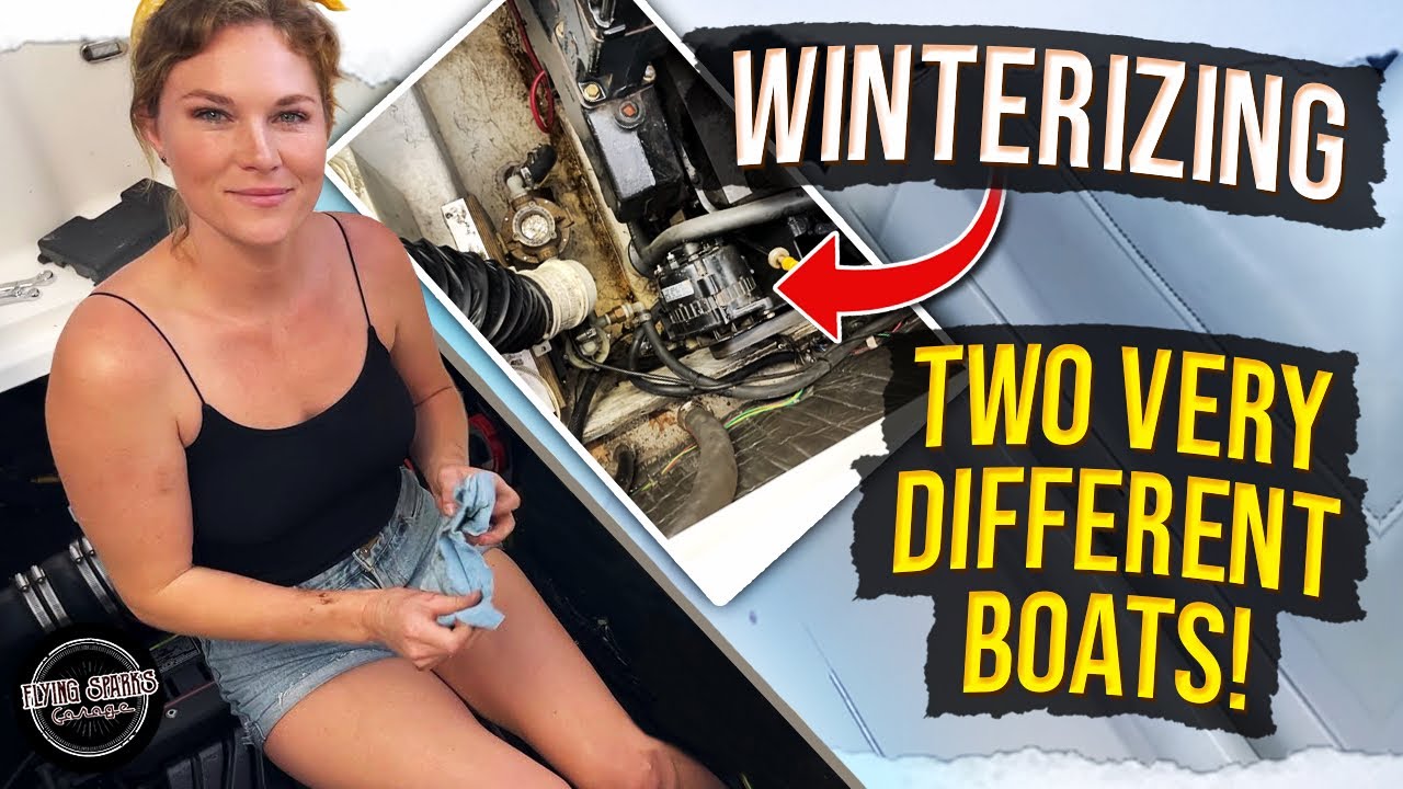Winterizing big block powered cabin cruiser & small block powered ski