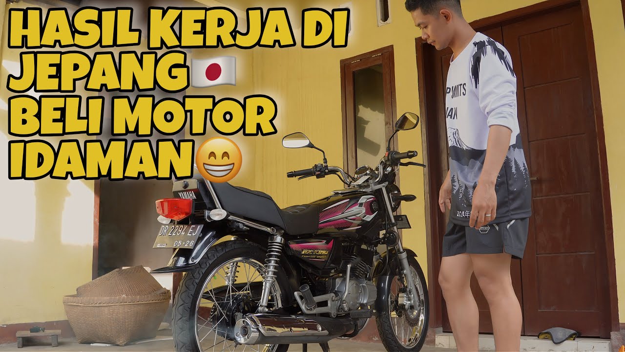 PULANG DARI JEPANG🇯🇵LANGSUNG BELI MOTOR IMPIAN !! DARI KECIL PENGEN BANGET MOTOR INI ,DAN AKHIRNYA 😊