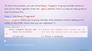 How to Loop Through an Array and Return JSX in React with TypeScript
