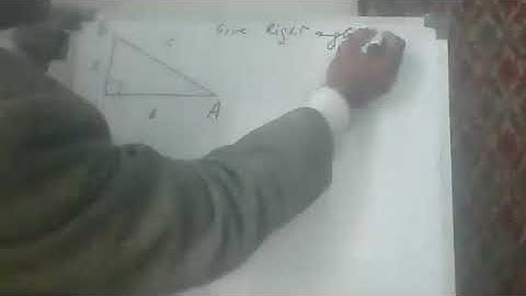 Pythagoras theorem 15.1.1