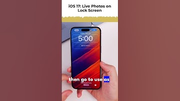 ios 17  live photos on lock screen
