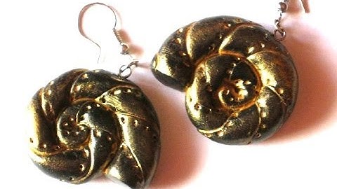 polymer clay nautilus shell tutorial