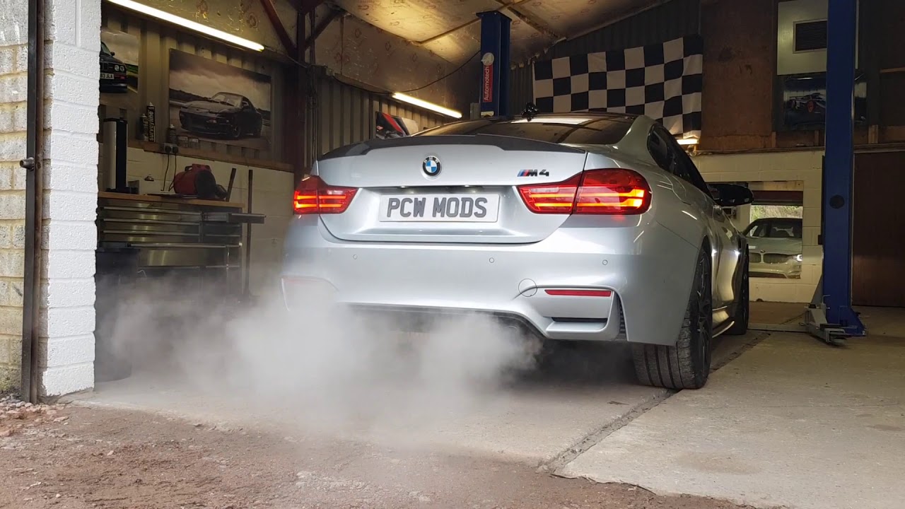 porsche boxster Bmw M4 competition pack with secondary decat, resonator mod v2 and backbox mod v3