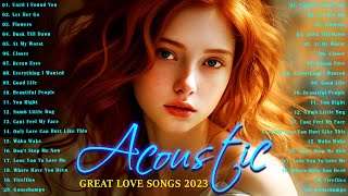 Soft English Acoustic Love Songs Cover Playlist 2023 ❤️ Popular Acoustic Love Songs Playlist 2023 screenshot 4