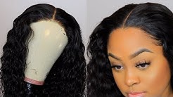 Making A 5x5 Lace Closure Wig Using Brazilian Deep Wave Hair ft Tinashe Hair