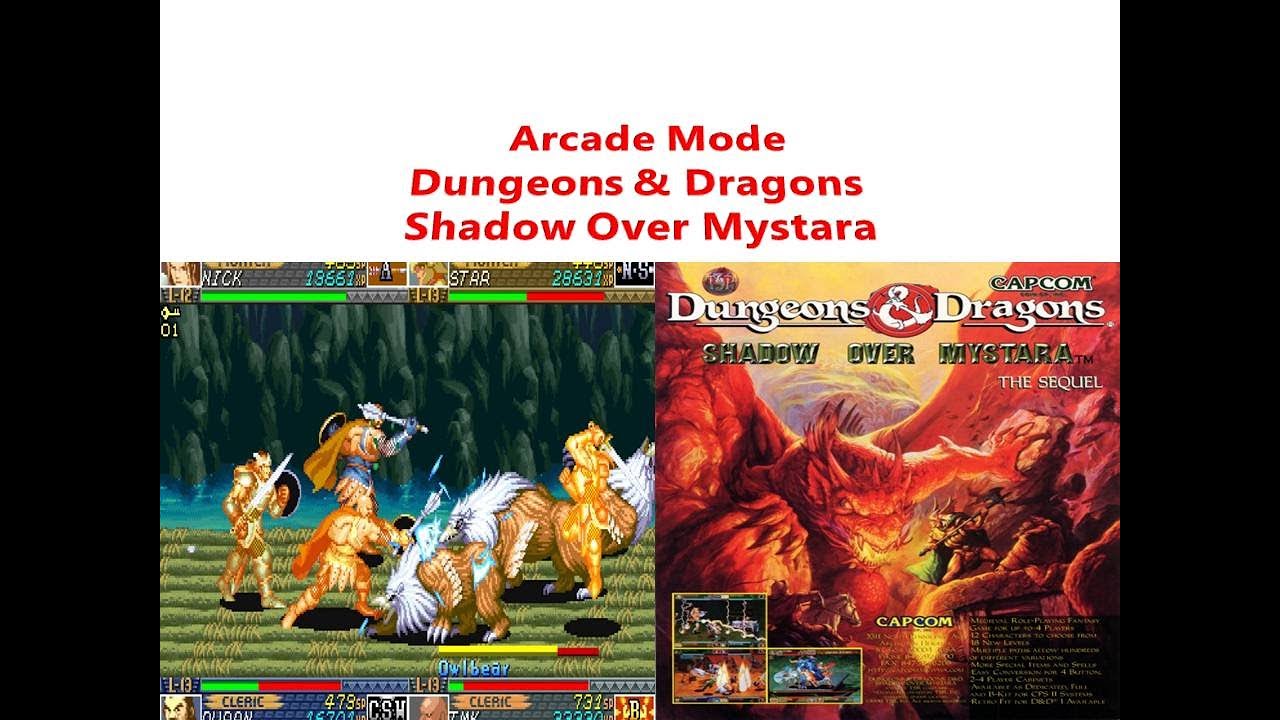 Dungeons & Dragons Shadow over Mystara ARCADE - YouTube