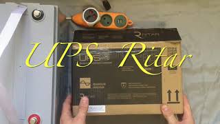 Обзор ИБП Ritar RTSW 500 D12 / Инвертор с 12~220в Чистый синус UPS