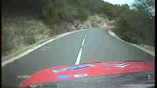 WRC 2005 - Rallye tour de corse - Sebastien Loeb - Onboard
