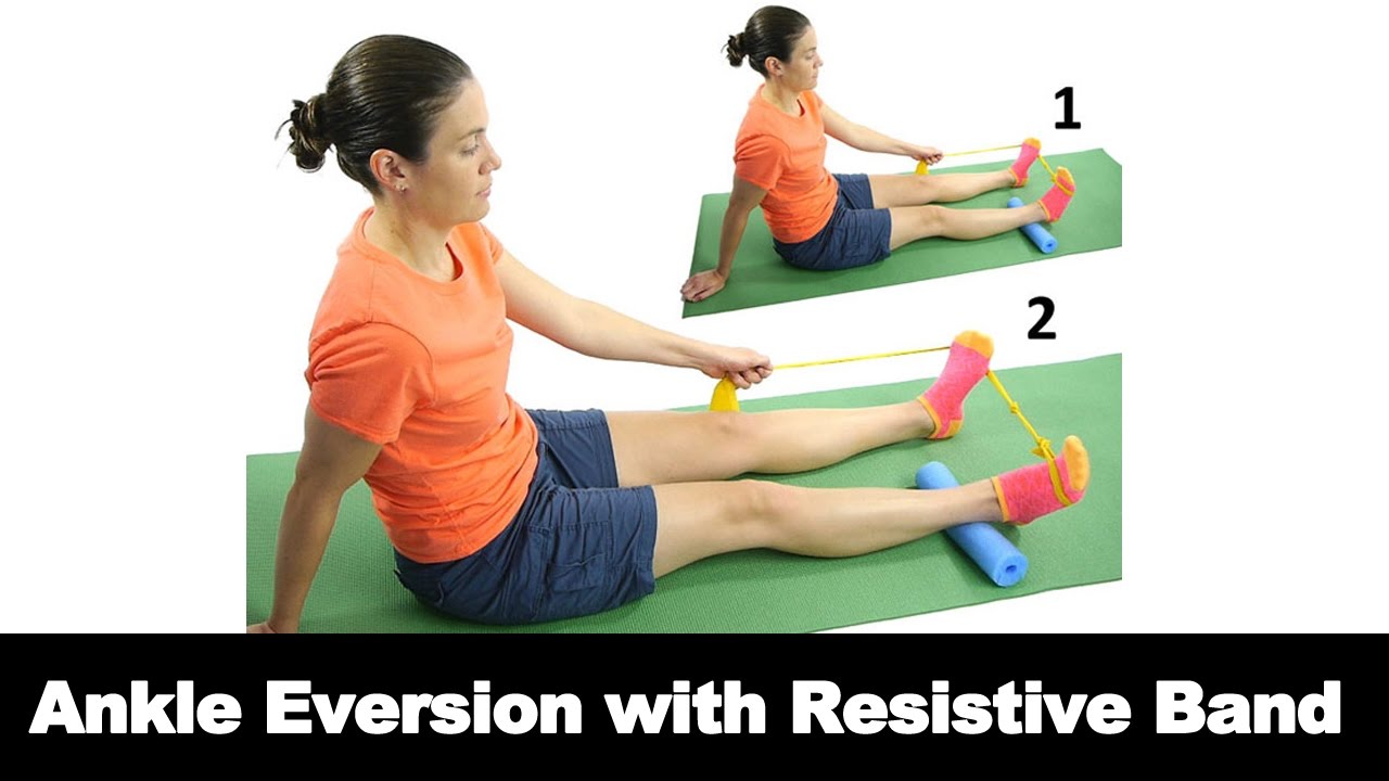 Ankle Eversion with Resistive Band - Ask Doctor Jo 