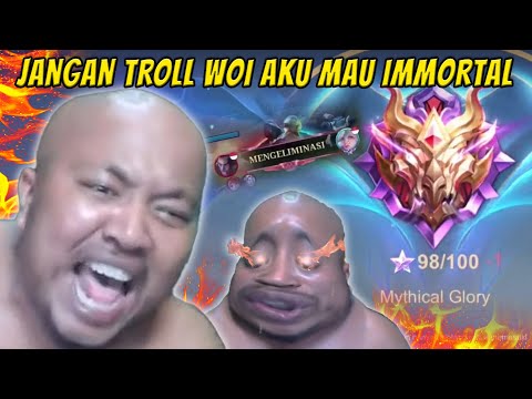 DETIK DETIK PASCOL MAU IMMORTAL !!! MALAH DI TROLL B*JANG !!!