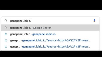 Genepanel.iobio video tutorial
