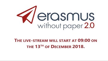 Erasmus Without Paper Network conference - EWP 2.0. (2/2)