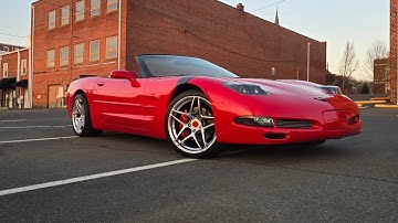 c5 corvette fixed headlight install part 1