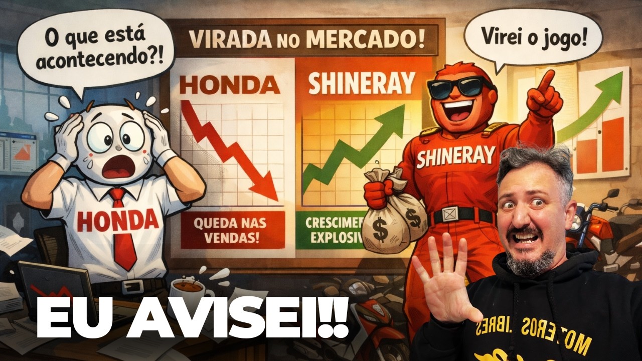 Honda assustada: Shineray cola em Yamaha, Bajaj PASSA ROYAL, virada no MERCADO