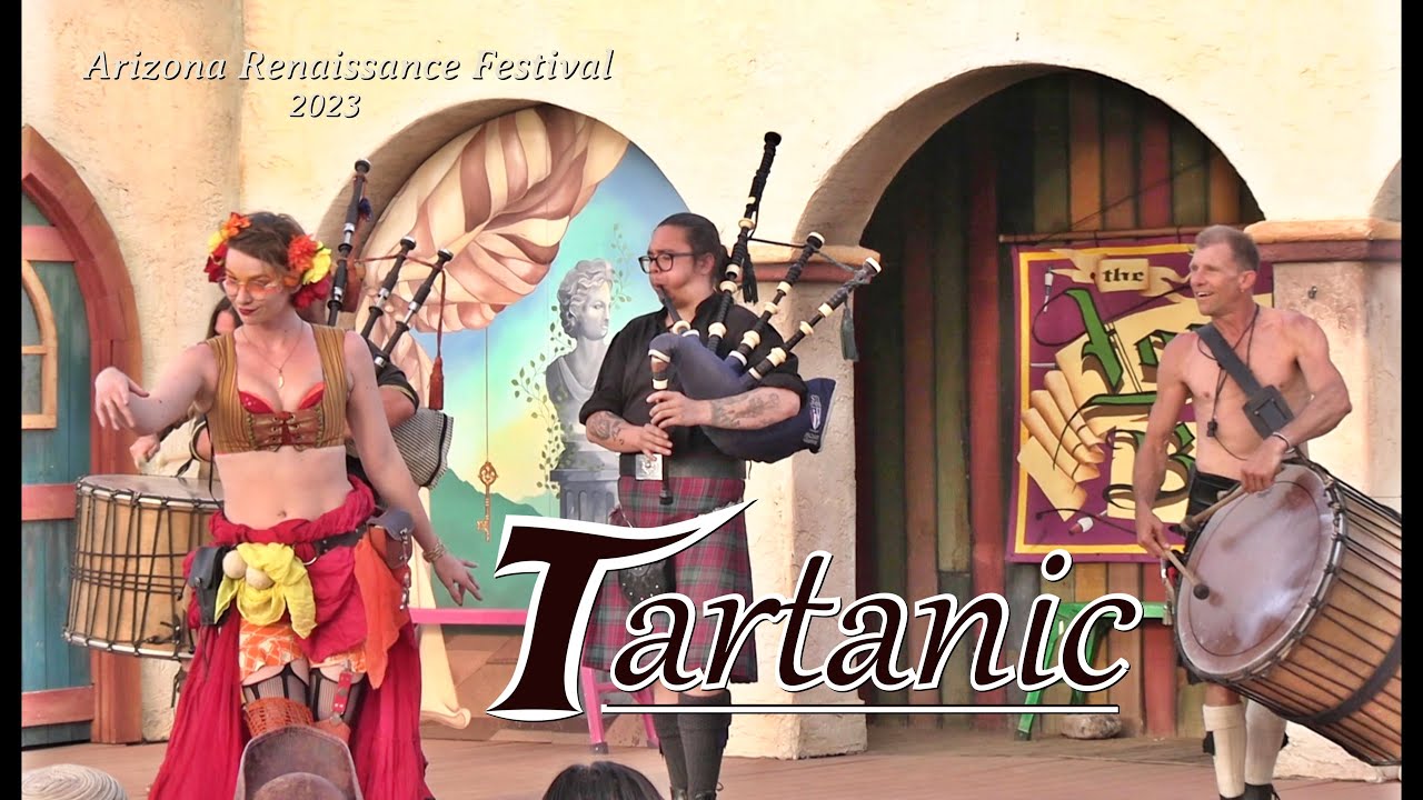 Tartanic Celtic Rock at The Arizona Renaissance Festival. What a fun Group to Watch! 