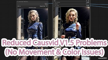 FIX Flickering & Oversaturation in ComfyUI WAN Videos (CausVid V1.5 Guide)