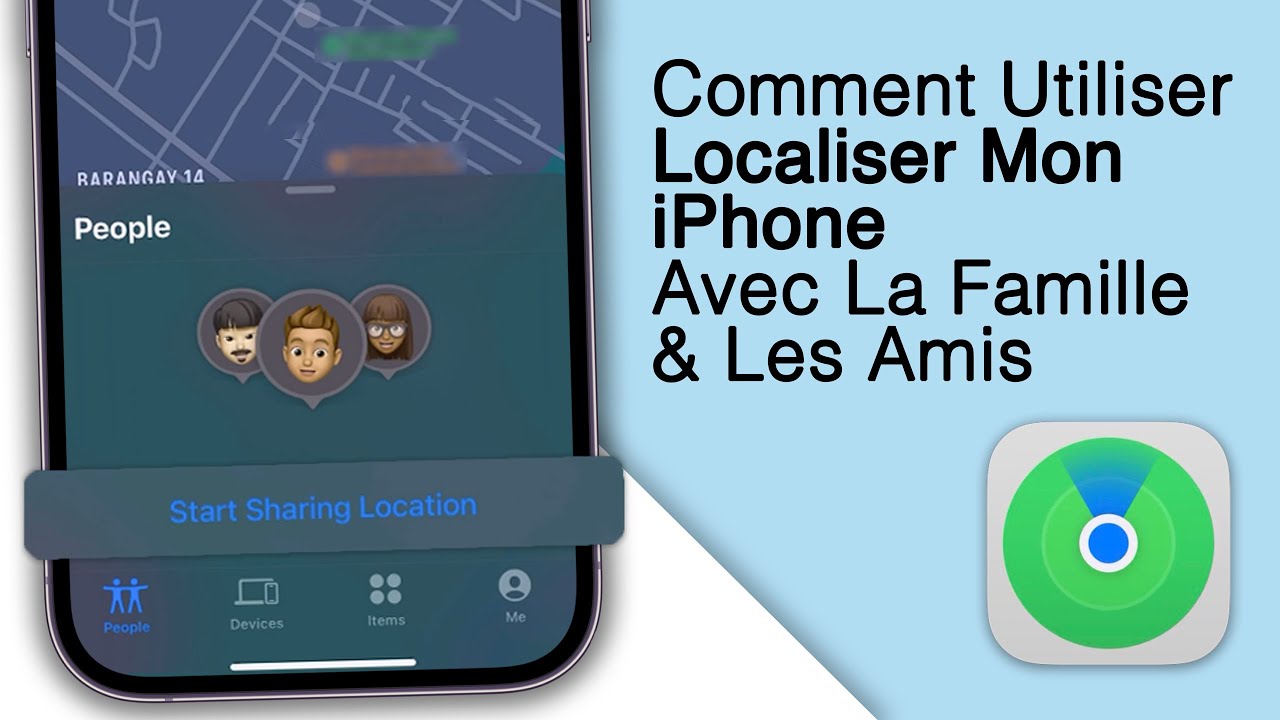 Comment Utiliser Localiser Mon iPhone Avec La Famille Ou Les Amis ! [2025]