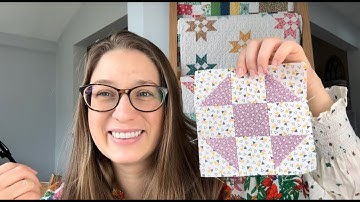 2023 Scrappy Sampler- Block 36- Shoo Fly block, quilt block tutorial