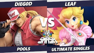 Viva la Smash - Dieg0d (Terry, Ken) Vs. Leaf (Peach) SSBU Ultimate Tournament