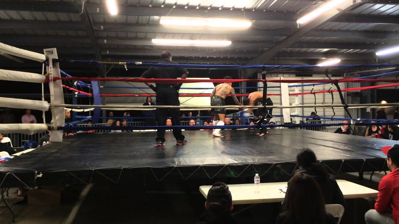 Drew's 1st kick boxing fight YouTube