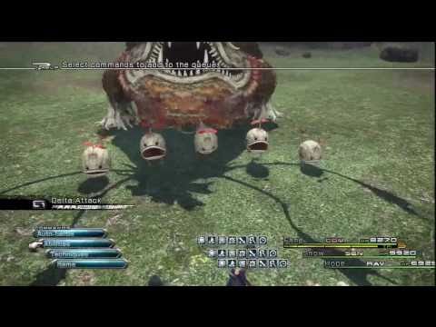 Final Fantasy XIII - Mission 55: Neochu (8000 HP, no Death/summon/R:I...