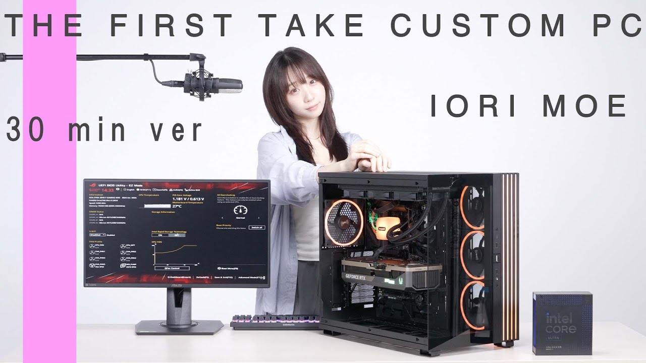 THE FIRST TAKE CUSTOM PC 【IORI MOE 30min ver】～THE FIRST TAKE ふう動画～